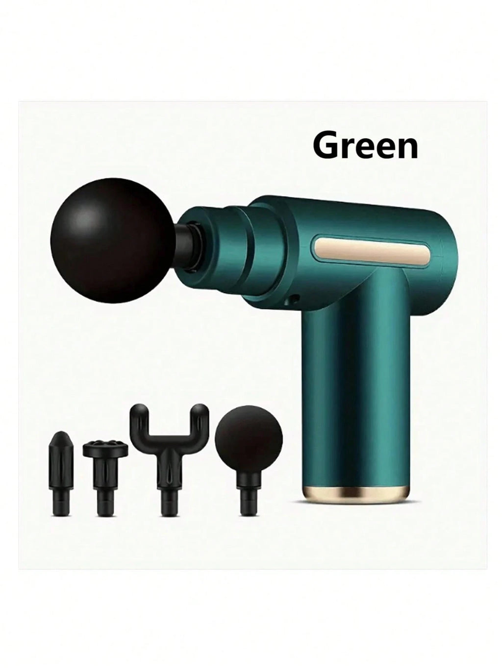 A Stylishly Designed Mini High Torque Motor USB Rechargeable Handheld Massage Gun For Body, Back And Neck Deep Muscle Percussionargeted muscle areas.  Use for 10–15 minutes per session.