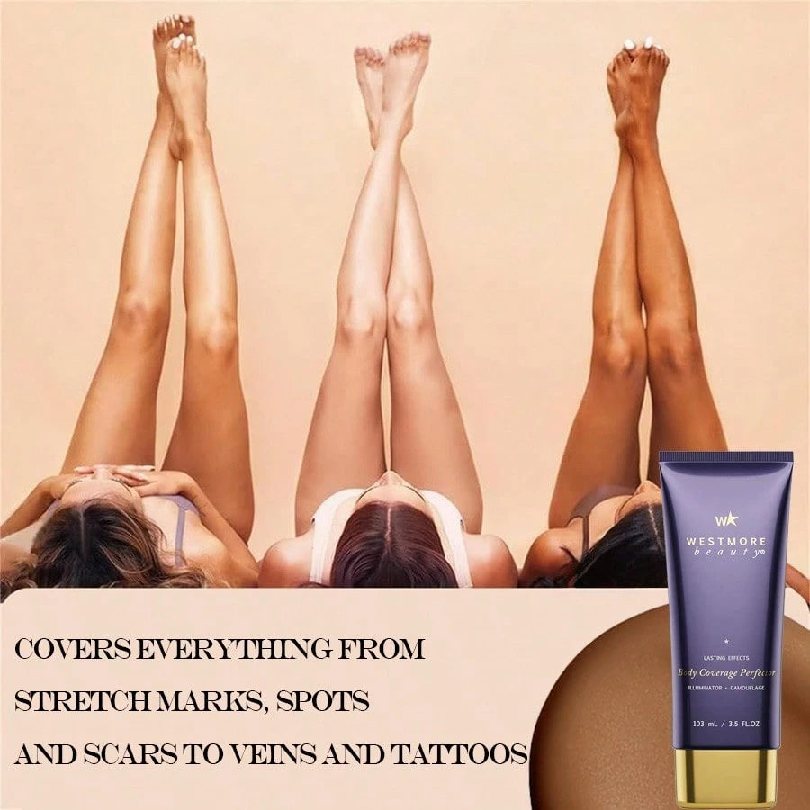 Advanced Body Concealer - Makeup Set, Waterproof Leg And Body Makeup - Tattoo Concealer