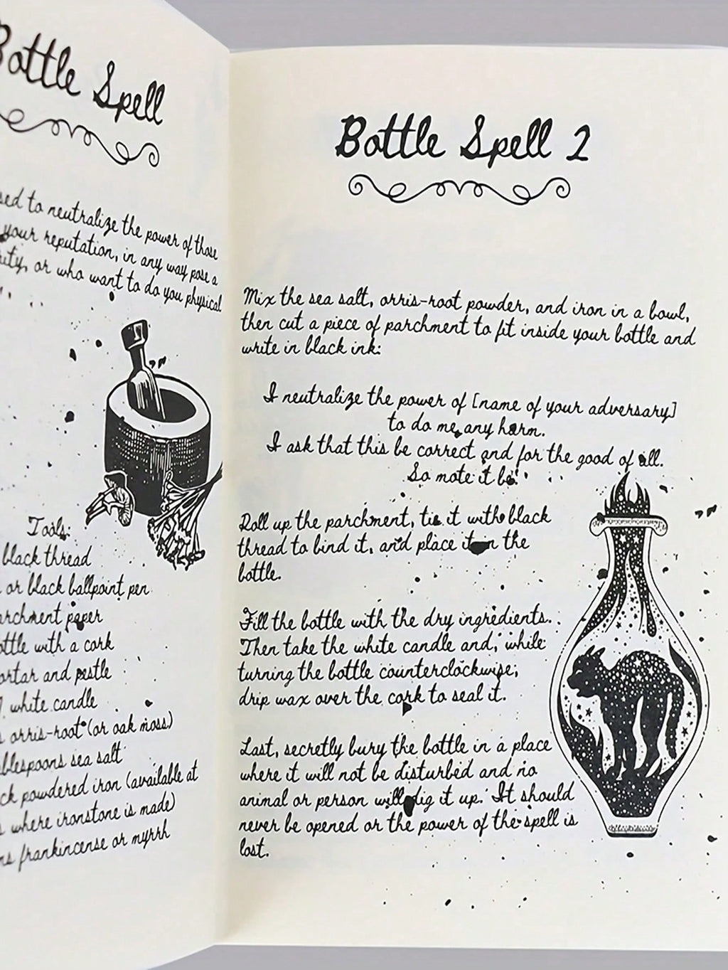 1pc "The Old Wizard's Spell Book" Written In English, Focusing On Introducing Various Magic Spells, A Valuable