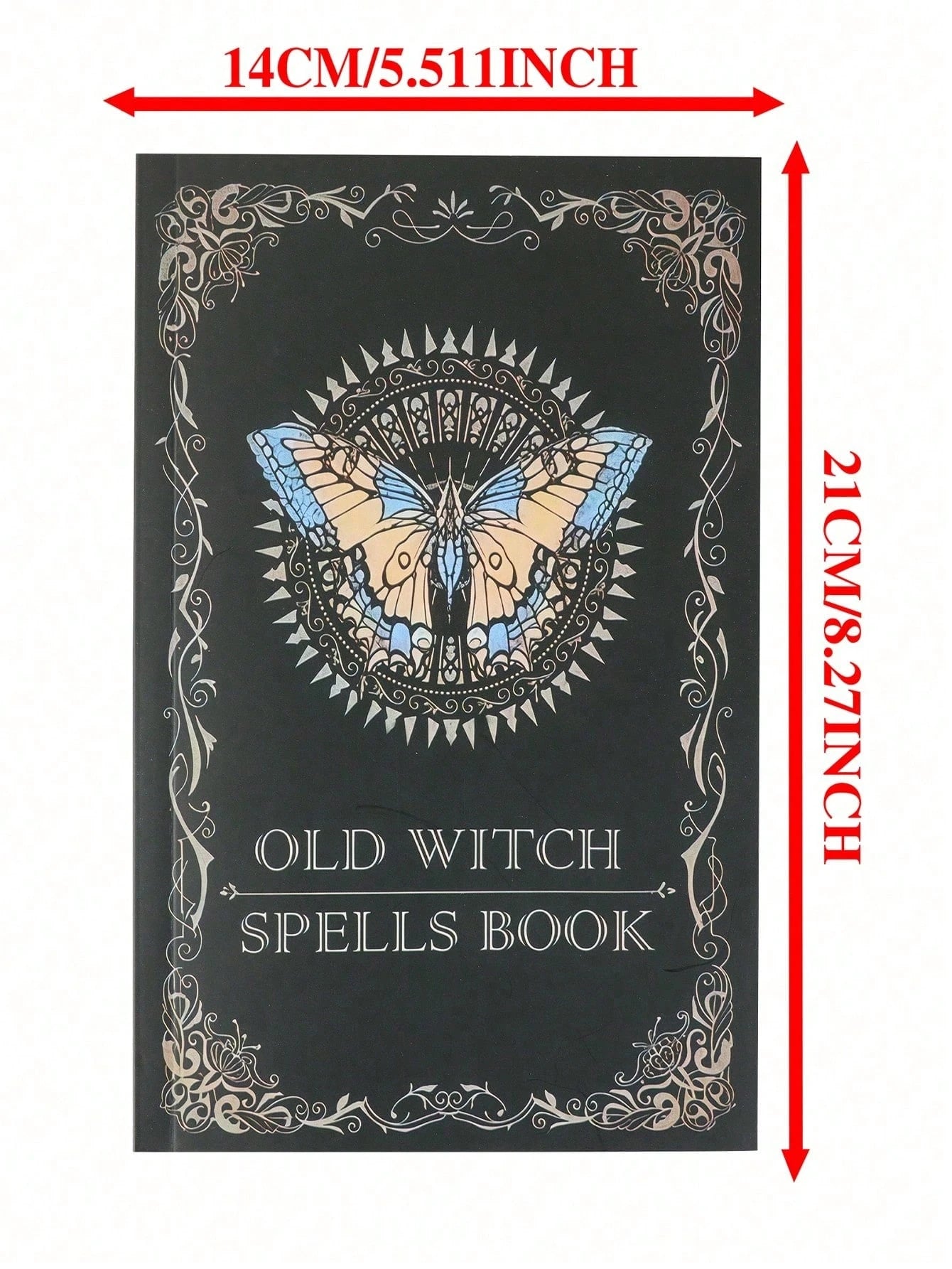 1pc "The Old Wizard's Spell Book" Written In English, Focusing On Introducing Various Magic Spells, A Valuable