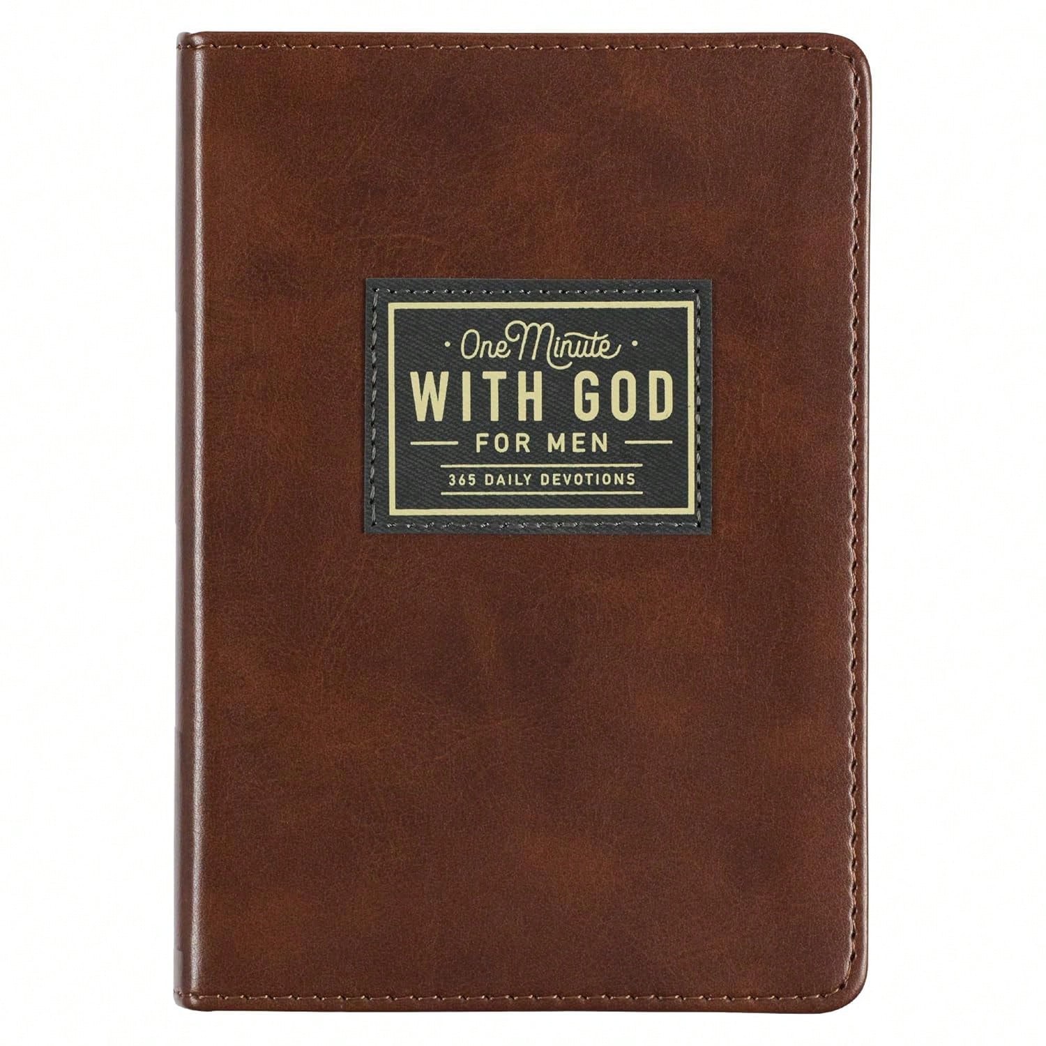 1PC One Minute With God For Men Study Planner, 365 Days Of Daily Prayer Spiritual Reflection Learning Plan Book, As A Thoughtful Gift For Holidays, Birthdays, Halloween, Christmas, Or New Year, Supporting Spiritual Growth Fast Shipping Woldwide