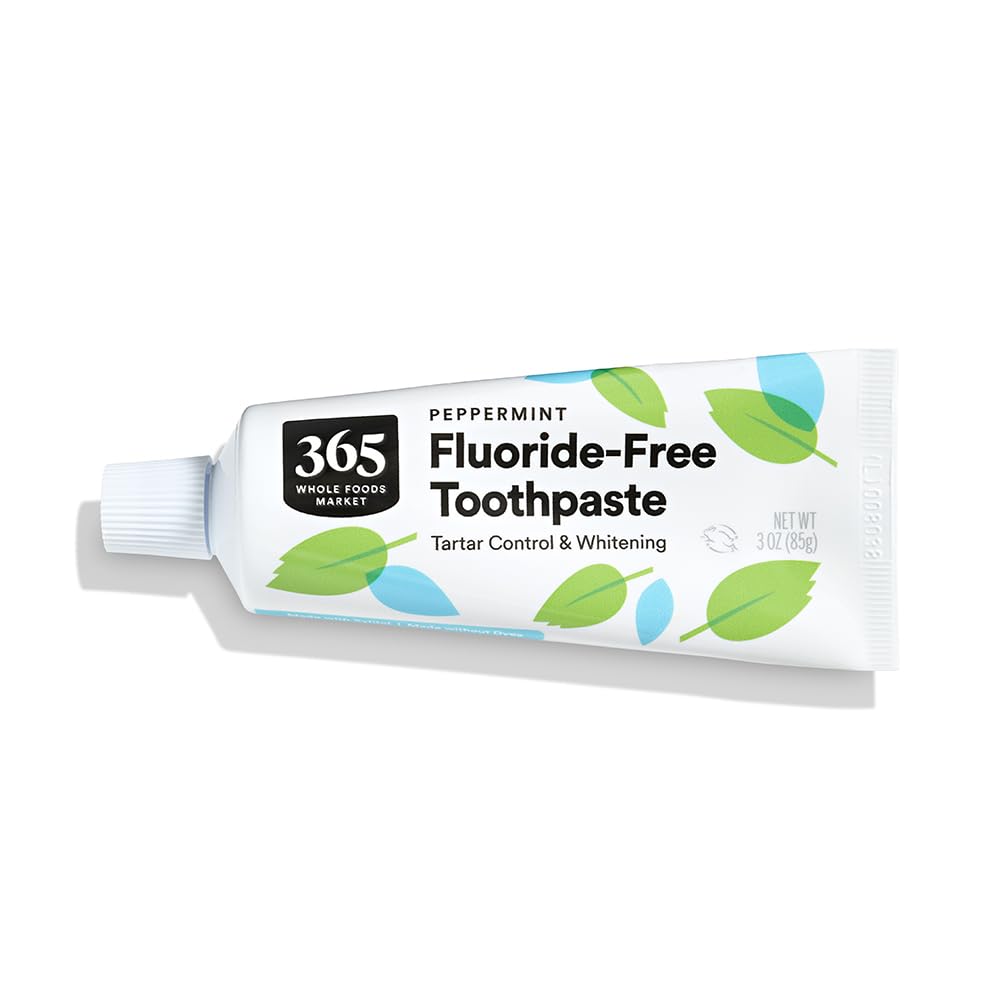 365 by Whole Foods Market, Fluoride Free Travel Toothpaste, 3 Ounce