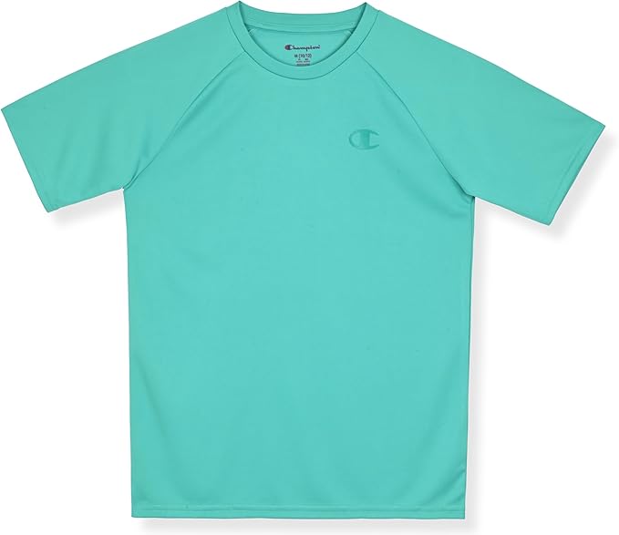 Champion Boys Champion Boys Shirt Performance Short Sleeve Tech Athletic Tee Shirt