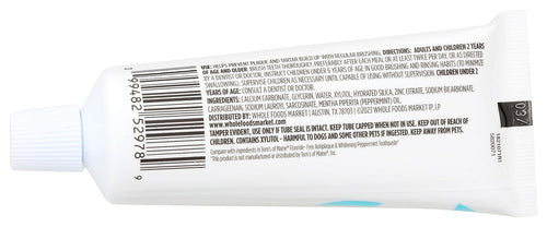 365 by Whole Foods Market, Fluoride Free Travel Toothpaste, 3 Ounce